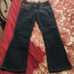 Cache Women Size 6 Wide Leg Jeans